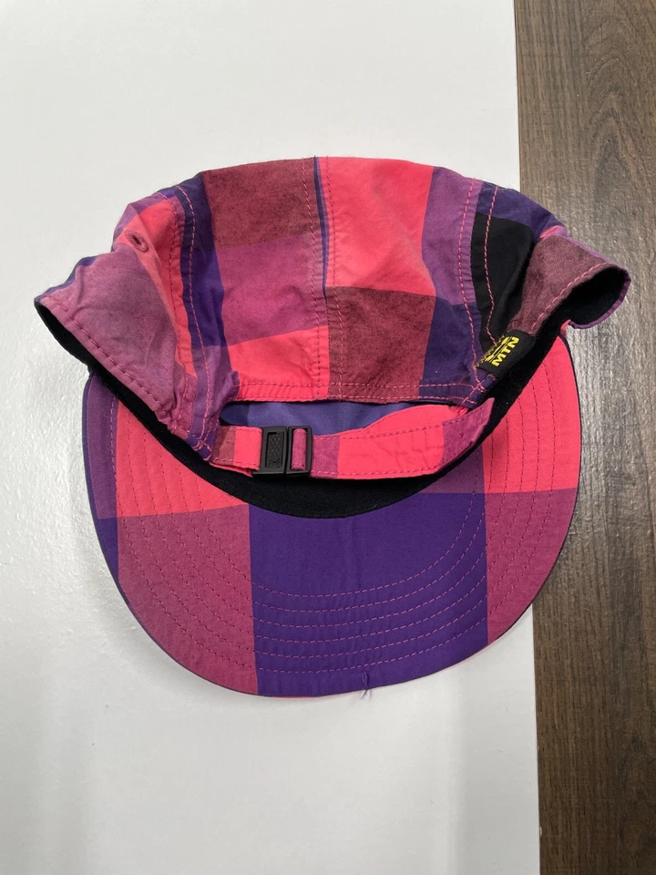 Under Armour MTN Plaid Strap Back Hat Cap OSFA Water Resist Nylon Rayon Tencel - Image 2 of 4
