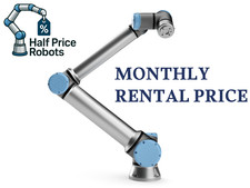 Monthly Rental: Universal Robots UR10e Robot Arm w/ Control Box & Teach Pendant