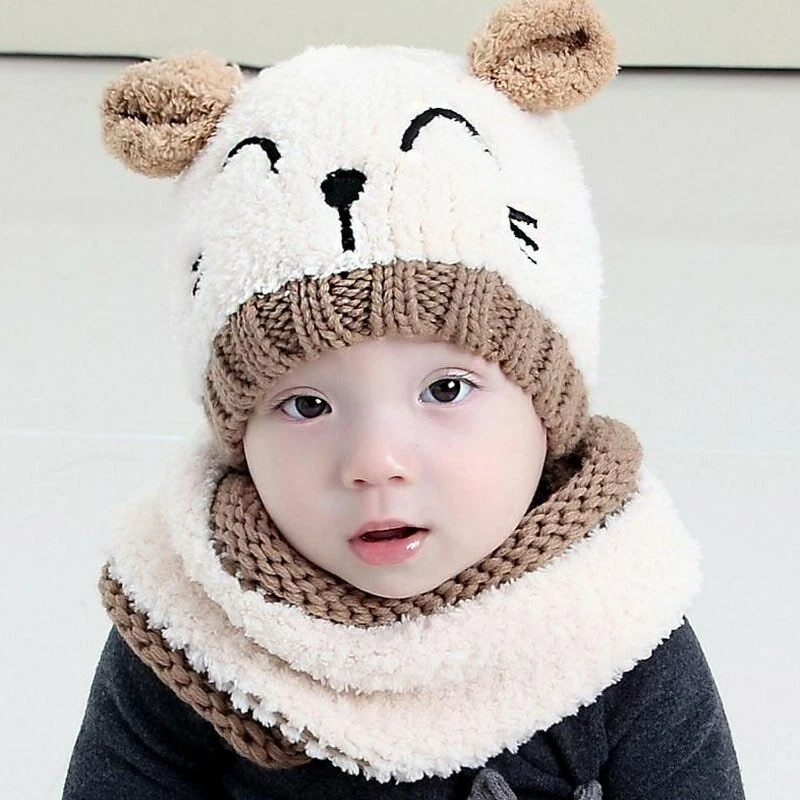 de invierno para bebes niñas niños gorras de lana para el frio sombreros | eBay