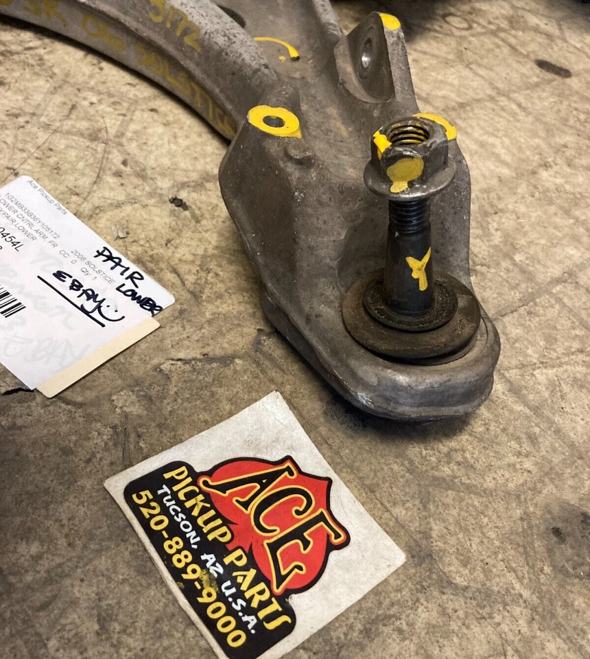 06-10 Pontiac Solstice Saturn Sky OEM Right Left Front Lower Control Arm PAIR Foto 2 de 4