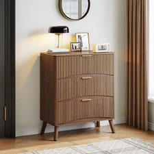 HOOBRO 3 Drawer Dresser Bedroom Dresser Chest of Drawers for Living Room