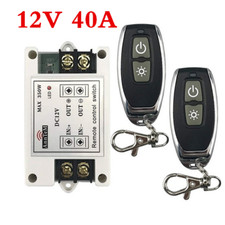 Electromagnetic Car Battery Switch With LED Wireless Receiver + 2 Remote Control