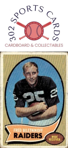 1970 Topps #85 Fred Biletnikoff