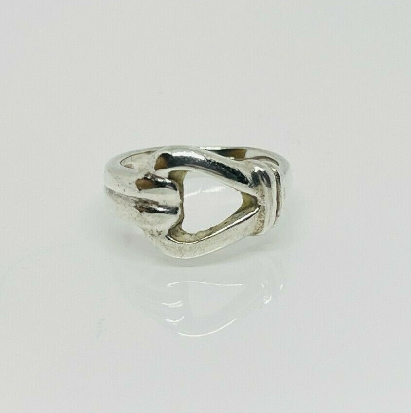 Fabulous Solid Artistic Design Ring 925 Silver Si… - image 6