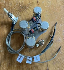 Gibson Les Paul 1956-61 Wiring .022 Emerson Bumblebee Caps 500k CTS Switchcraft