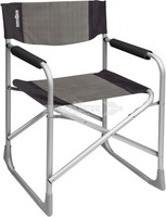 Sedia Regista Alu Captain Grigio/Nero 0404184N.C20