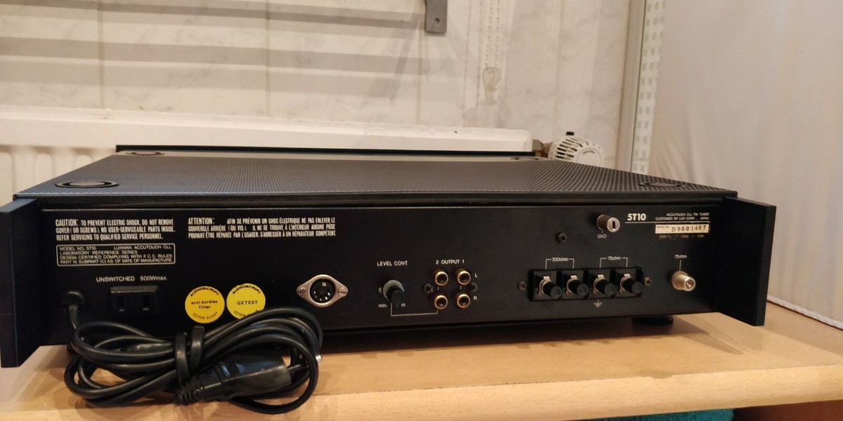 Luxman 5T10 Stereo FM Tuner (1978-81) | eBay Australia