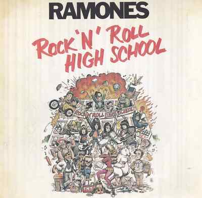Ramones - Rock 'N' Roll High School - Mini Poster / Book Clipping