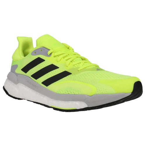 adidas FY0315 Mens Solar Boost 3 Running Sneakers Shoes - Yellow | eBay