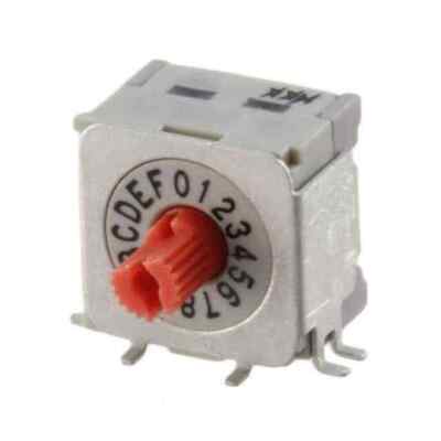 SW ROTARY DIP HEX COMP 100MA 5V