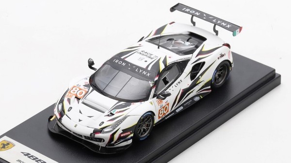 Ferrari 488 Gte Evo Iron Lynx #80 Lm 2022 Cress./Fisichella/Heist. 1:43 Modell-image