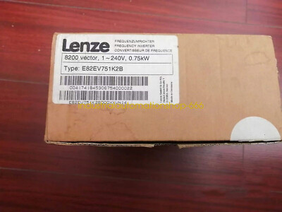 1PC NEW Lenze E82EV751K2B 0.75KW frequency converter Via DHL or FedEX