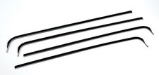 Window Felts. Inner Outer 4 Piece Set For 1956-1962 C1 Corvette Window Felts. Inner Outer 4 Piece Set For 1956-1962 C1 Corvette