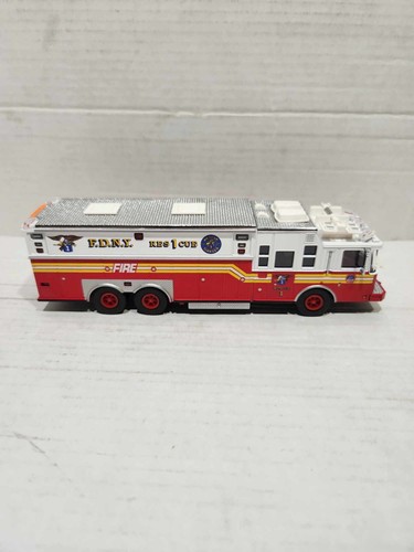 CODE 3 1/64 Scale 12701 - Saulsbury Heavy Rescue Fire Truck FDNY Rescue 3 EUR 118,99 - FR