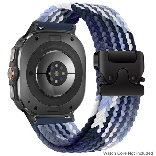 For Samsung Galaxy Watch Ultra47mm Braided Watch Band Strap Sport Nylon Bracelet - 第 19/49 張圖片
