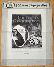 SEA WIFE - LARGE VINTAGE ORIGINAL 1957 US PRESSBOOK JOAN COLLINS, RICHARD BURTON
