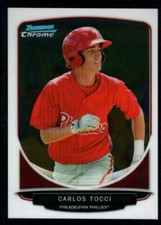 2013 BOWMAN CHROME MINI #12 CARLOS TOCCI NM-MT