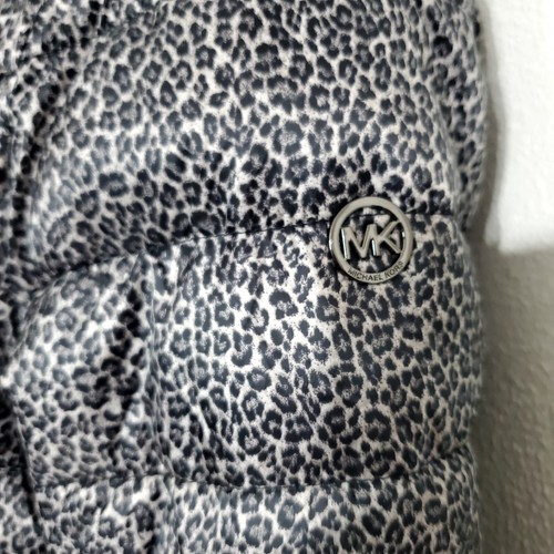 Michael Kors Women's Jacket Leopard/black Puffer Size Medium - Bild 17 von 21