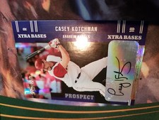 2005 Playoff Prestige Xtra Bases Purple /50 Casey Kotchman #173 Auto