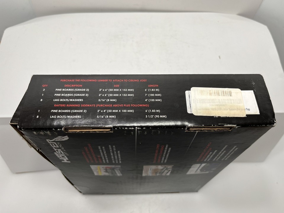 Harken Hoister Lift Launch Overhead Watercraft Lift System NEW IN BOX