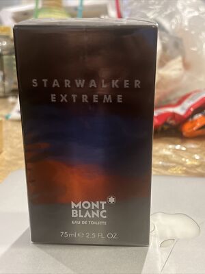 New Sealed STARWALKER EXTREME MONT BLANC Eau De Toilette 75ml 2.5 FL.OZ