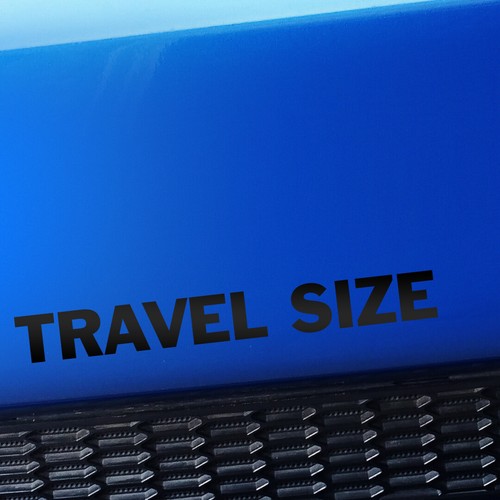 Travel Size - Funny Sticker Decal for Small Car MINI Cooper Fiat Beetle Smart - Picture 7 of 26