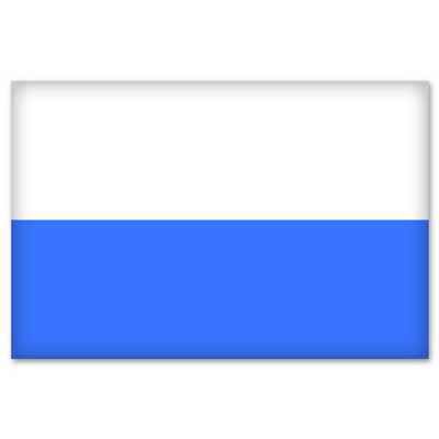 Krakow City Flag car bumper sticker window decal 5'' x 3''
