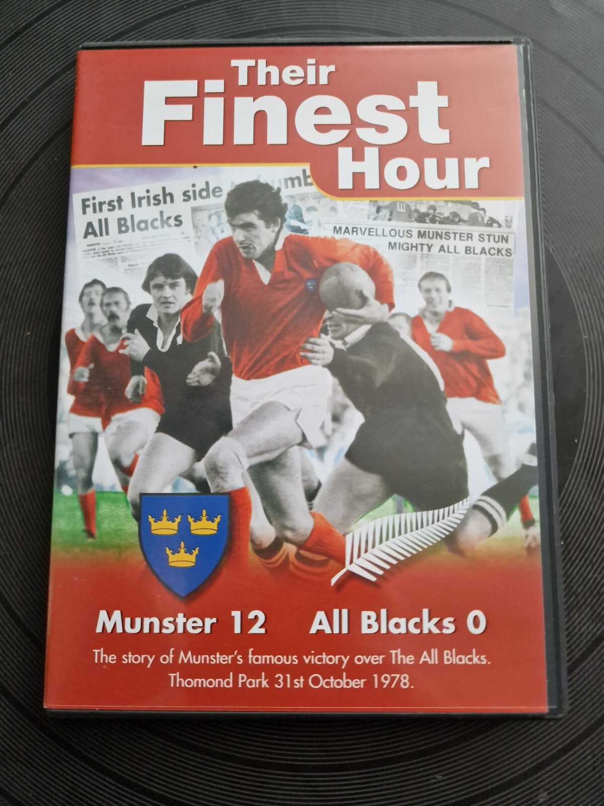 Their Finest Hour: The Story of Munster's Famous Victory Over the All Blacks DVD