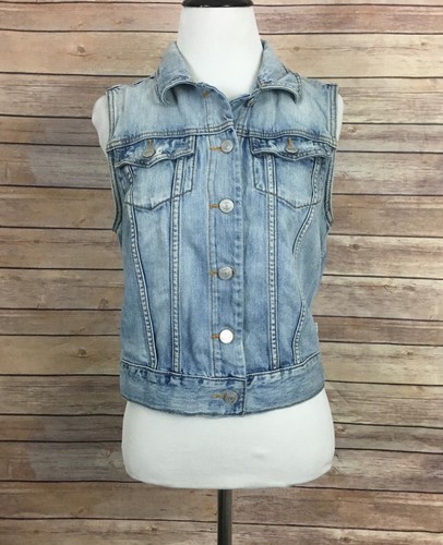 Aritzia Talula Denim Vest (Size: M) | eBay