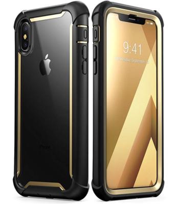 For iPhone XS MAX, Genuine i-Blason Full Body Dual Layer Case Cover w/ Screen