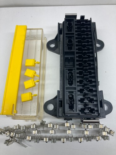 12 Plus 4 Positionen Klinge Sicherungsblock Halter wetterfest - Bild 1 von 2