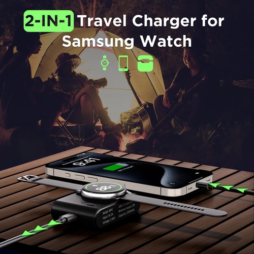 Chargeur Magnétique Sans Fil pour Samsung Galaxy Watch 6 5 4 3 2 Pro Active Classic - Photo 13 sur 29