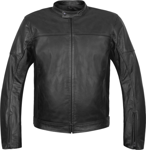 giacca moto uomo guerrero streetfighter pelle protezioni omologate CE nero xl - Afbeelding 2 van 4