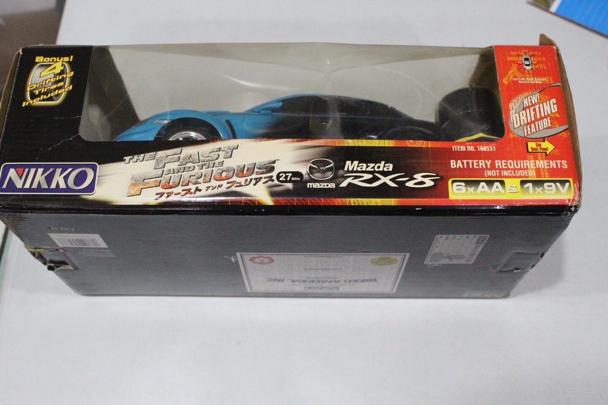 Nikko - The Fast And The Furious Mazda RX-8 Remote Control Car