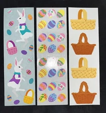 Vintage 80’s Mrs. Grossman’s EASTER Sticker Strips