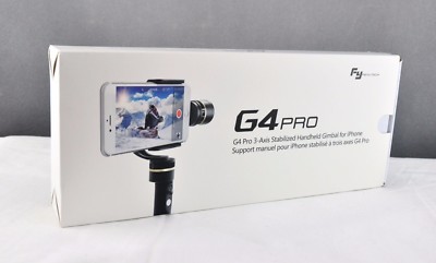 New Feiyu Tech G4 Pro 3-Axis Handheld Stabilized Gimbal iPhone Android Samsung