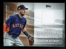2020 Topps Update #MLM-AB Alex Bregman Astros Major League Material Relic
