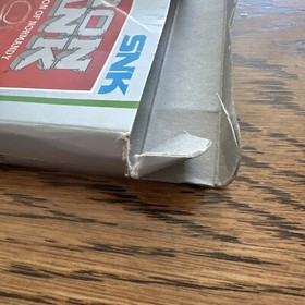 Iron Tank (Nintendo NES SNK 1988) Empty Box Only with Foam Insert