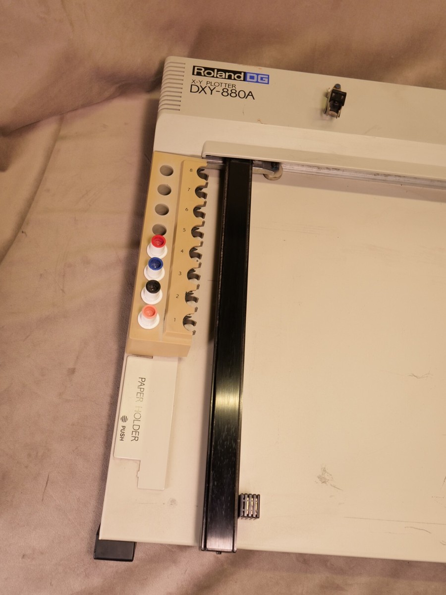 Roland DG X-Y Pen Plotter DXY-880A 9-28V DC 220V | eBay Roland DG X-Y Pen Plotter DXY-880A 9-28V DC 220V | eBay