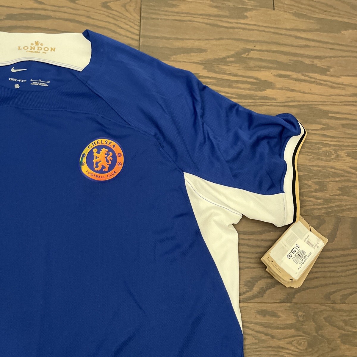 NWT Nike Mens Chelsea FC Raheem Sterling #7 2023 Home Replica