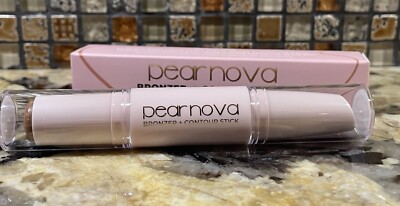 Pear Nova Bronzer + Contour Stick - Medium, 0.12 oz New in Box