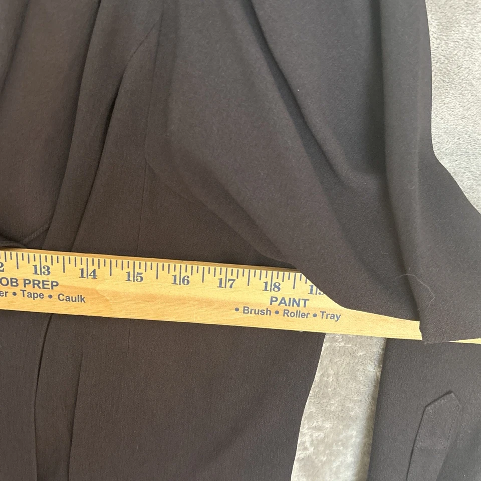 Vestido Vanessa Bruno Mujer 38 Negro Oficina Noche Formal Cóctel Drapeado Fluido Foto 3 de 4