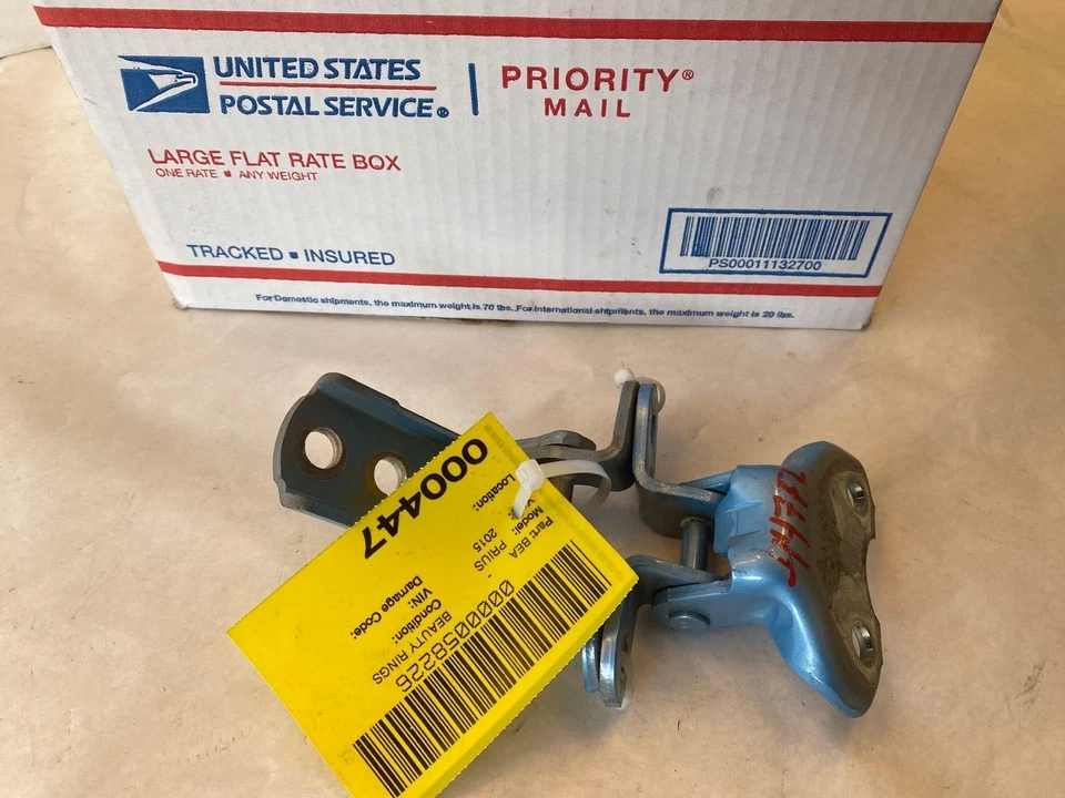 2015 TOYOTA PRIUS C хэтчбек передняя дверь петля верхний и нижний левый со стороны водителя LH - Изображение 3 из 4