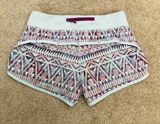 IVIVVA Lululemon 14 Geometric Short Girls Speed Up Run Speedy Shorts