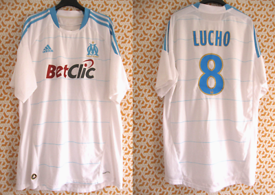 Maillot Olympique De Marseille Extérieur 2010-2011 - Adidas - Très Bon état