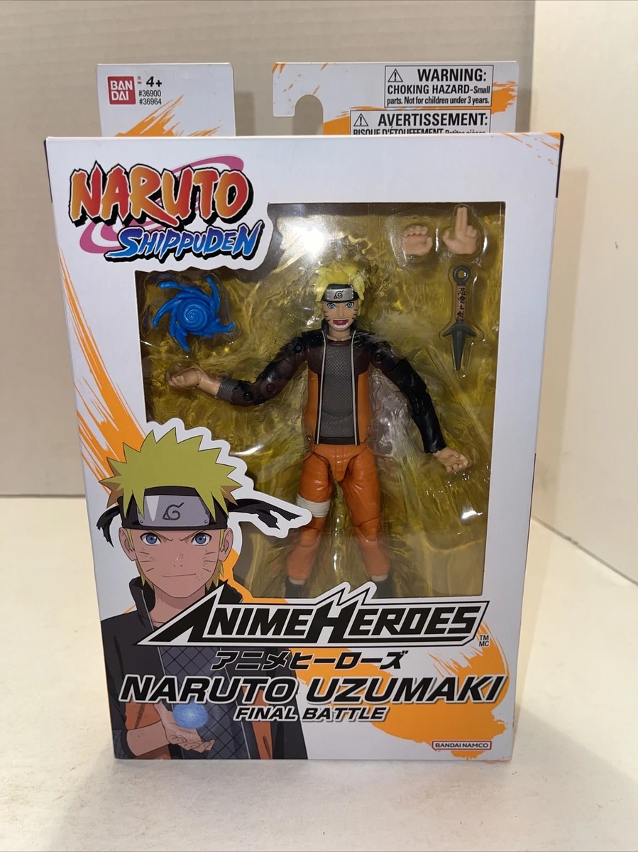 Naruto Shippuden 6 Inch Action Figure Anime Heroes - Naruto Final Battle