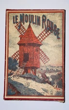 Le Moulin Rouge- Vintage French Game- Puzzle- Antique