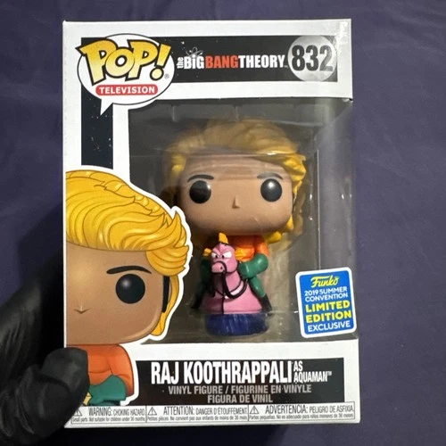 Funko Pop! Vinyl: The Big Bang Theory - Raj Koothrappali as Aquaman - San Diego