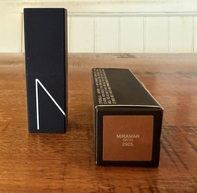 NARS MIRAMAR 2925 SATIN LIPSTICK  .12 OZ NIB! HTF SHADE  
