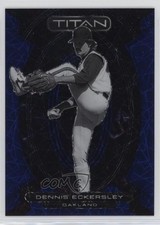 2023 Panini Chronicles Titan Blue Velocity Prizm 16/99 Dennis Eckersley HOF pe8